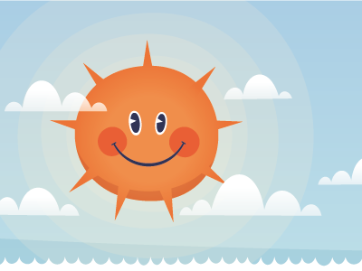 I need summer! illustration sun