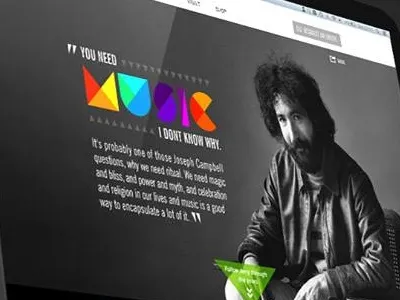 Jerry Garcia Website grateful dead jerry garcia web design website