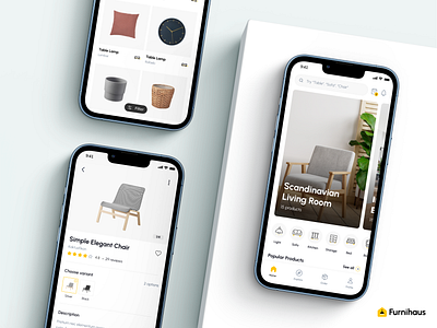 🏠 Furnihaus App ahmedabad design figma kmilan101 milan kodavala milan sagar ui ux