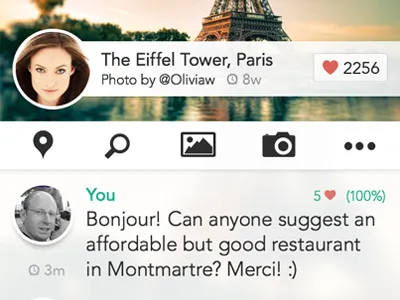 Chatterguide mockup app detail 2