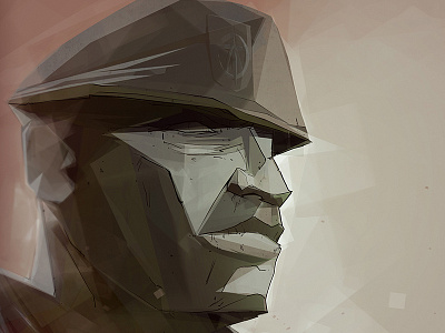 Roland borderlands character digital illustration