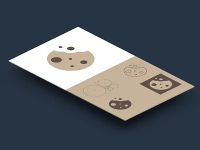 Golden Cookie apple golden ration icon web