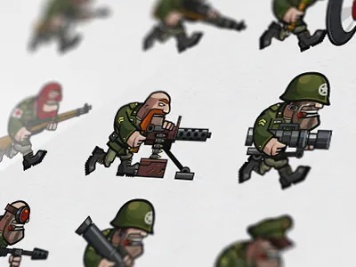 USA units call of victory character game game art ipad unit usa war ww2