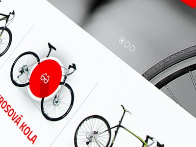 Bike online store bicycles clean ecommerce eshop flat modern redesign shop visualcreative