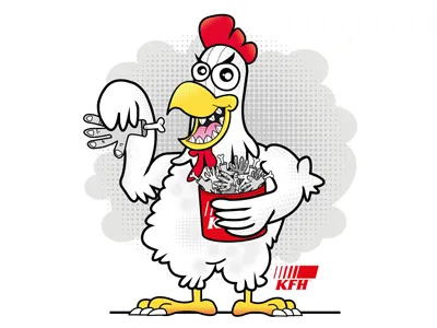 Kentucky Fried Human illustrator