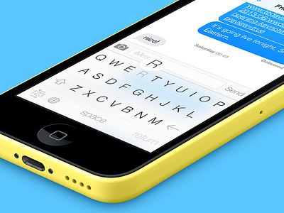 iOS7 keyboard apple interface ios ios7 keyboard