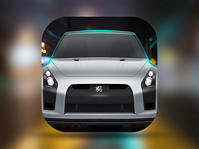 GT-R icon car gt r icon nissan race sports