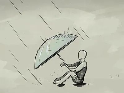 Mental Health Center of Denver 3d c4d frame by frame hand drawn illustration