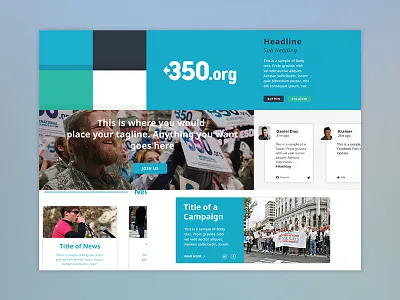 Style Tile design digital guide social typography ui web