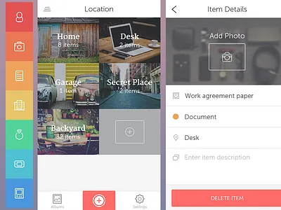 Keep app clean ios ios7 iphone minimal simple ui ux
