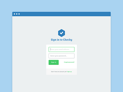 Checky - Sign in checkin flat form login sign in