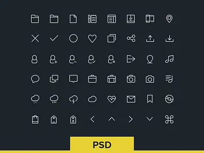 Budicon - 48 free line icon budicon free freebies glyph icon icon set iconography line line icon outline ui