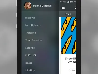 Mixcloud 4.0 app application design interface ios ios7 mixcloud music ui user user interface ux