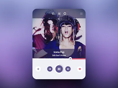 Music Player app audio free free psd freebie music player psd ui ux web widget