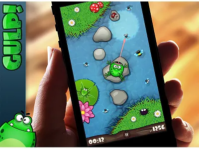 Gulp! the game - ios game gulp interactive ios moka