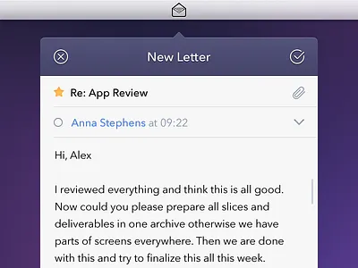 Mail Pop-Up [Freebie] app freebie mail pop up psd ui widget