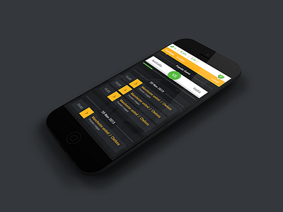 Betting App gaming list ui ux