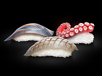 SOOSHI 3d animation apple appstore gif interface ios iphone rendering sooshi sushi ui