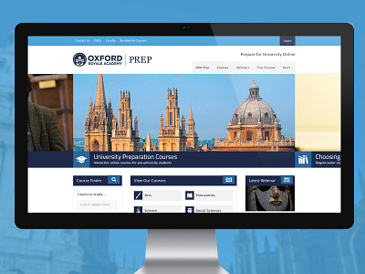 Educational Website Top Page banner blue corporate education flat icon school slider top page uk university web