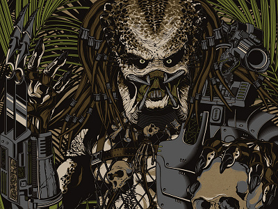 The One That Got Away film gallery 1988 illustration movie poster predator screen print