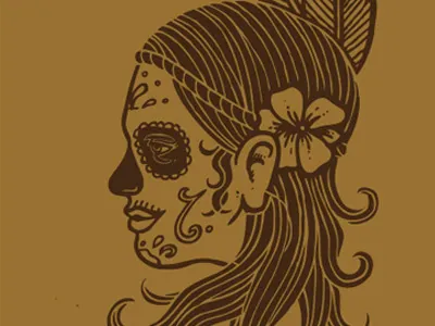 Band shirt design for "Little Hurricane". band merch band shirt feathers little hurricane shirt