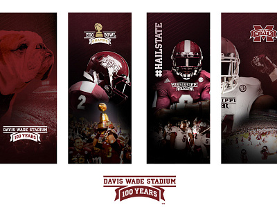 MSU Banners 03 banners bulldogs college print sports stadium team university