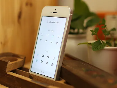 Emotion app diary emotion journal weather