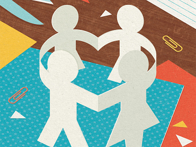 American Baby - The Final Cut baby chain cut editorial family health illustration magazine paper people