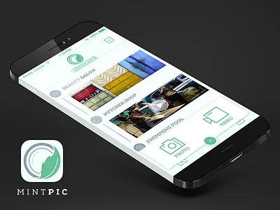 MintPic app book ios7 mint photo pic video