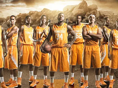 UT Basketball athlete athletic basketball orange photo retouch retouching sports ut