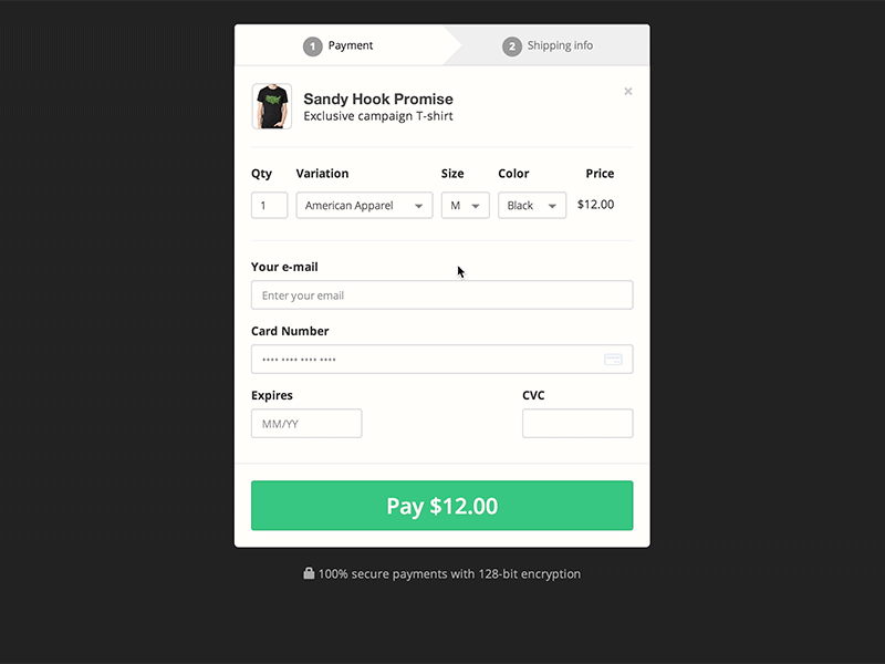 [GIF] Size chart gif modal payment size chart