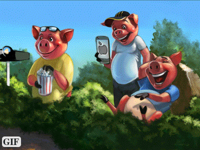 Animatic The Three Little Pigs little pigs three wolf