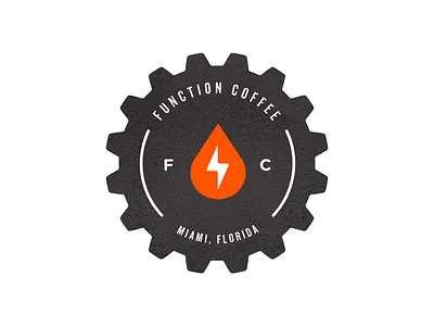 F/C Gear badge branding coffee espresso florida gear iconography identity logo miami packaging roasters