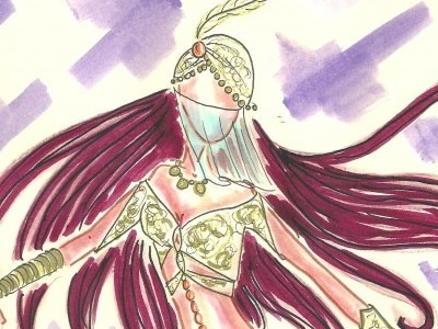 ARABIAN NIGHTS INSPIRATION I illustration inspiration