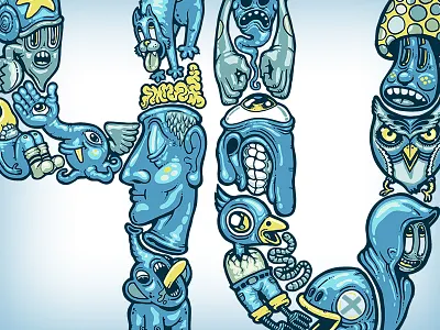 I drew this 4U. characters datamouth doodle drawing for funny sad you