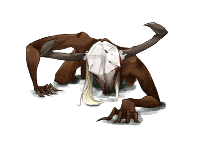 Black Shaman animation animation black illustration shaman tabata