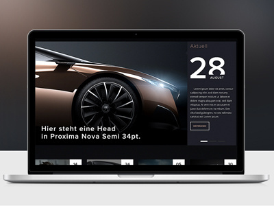 News-Blog • Responsive Website Mockup blog business design mockup visual web