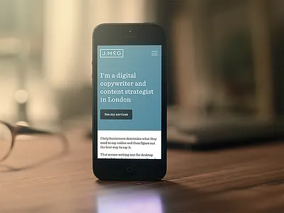 McGarvey.co.uk mobile responsive web website