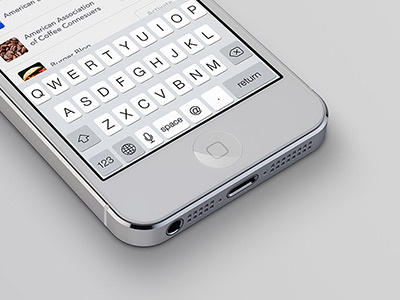 1app - Alternate Layout - Lens Search 1app add app button categories feed find flat interest ios mobile search