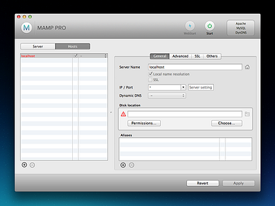 MAMP UI Refresh - Freebie app freebie mamp mamp pro os x refresh ui