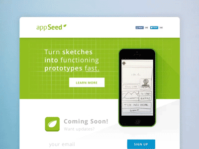 AppSeed Slider Animation app appseed grid interface ui user ux web website