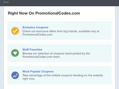 Thank You Email Simplified coupon newsletter deal newsletter email email newsletter newsletter promo codes promotionalcodes.com table design thank you email