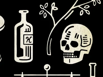 Kiehl's Wallpaper Pattern