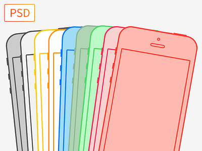 Prototype Iphones iphone prototype psd