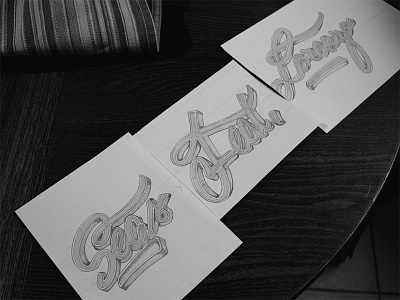 Typography [WIP] handlettering lettering type typerface typography vintage wip