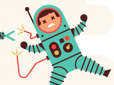 Valentines 2014 Card boy breath girl last scissors space valentines