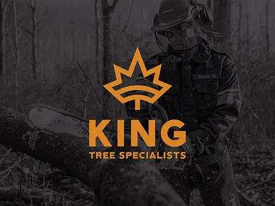 King Tree Specialists brand design branding concept design graphic design logo tree
