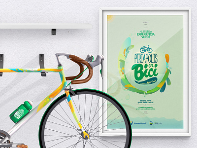 Piria en Bici branding identity logo