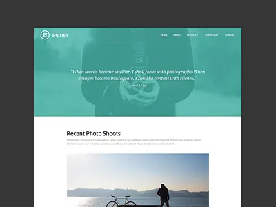 Photography Theme