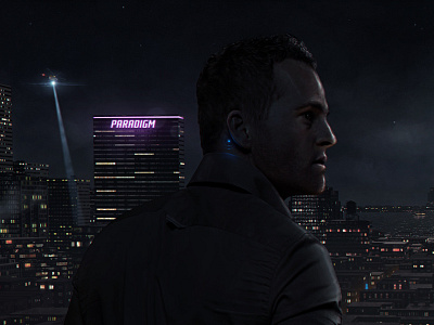 Midnight City c4d city composite midnight photoshop